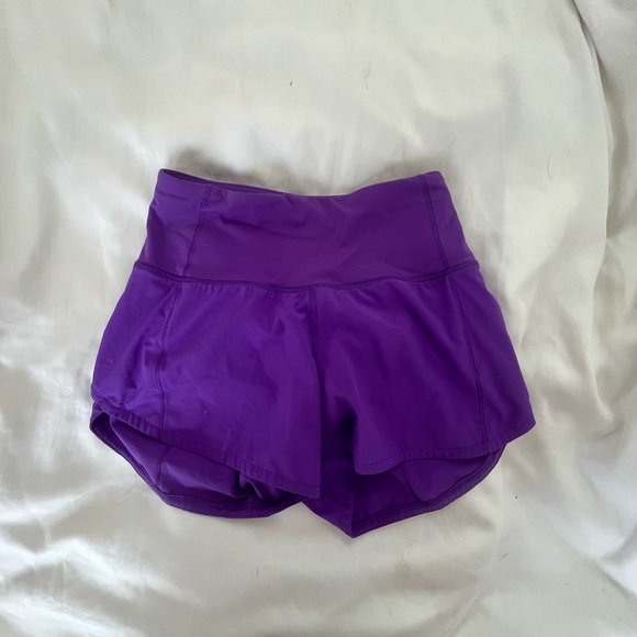 COPY - Purple Women's lululemon Shorts - Picture 1 of 3